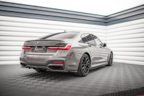 BMW 7-Serie M-Paket G11 Facelift 2019+ Bakre Splitter (Med Splitters) V.1 Maxton Design